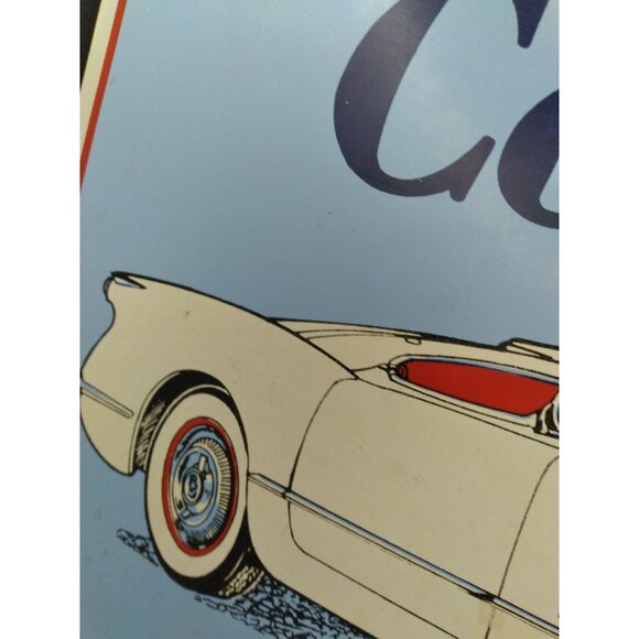 Corvette Sales & Service Sign Metal Retro style 12"x 18" man cave barware garage - Picture 4 of 14